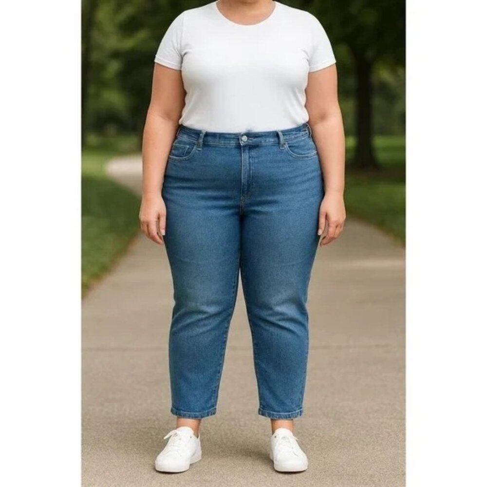 Torrid Perfect Boyfriend Ankle Jeans Vintage Stretch Denim Jeans Sz 12